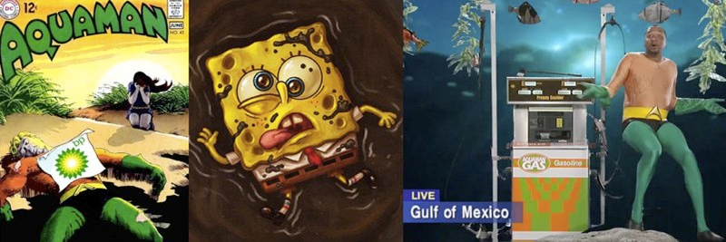Illustration for article titled BP's oil spill unleashes an outpouring of angry fan art